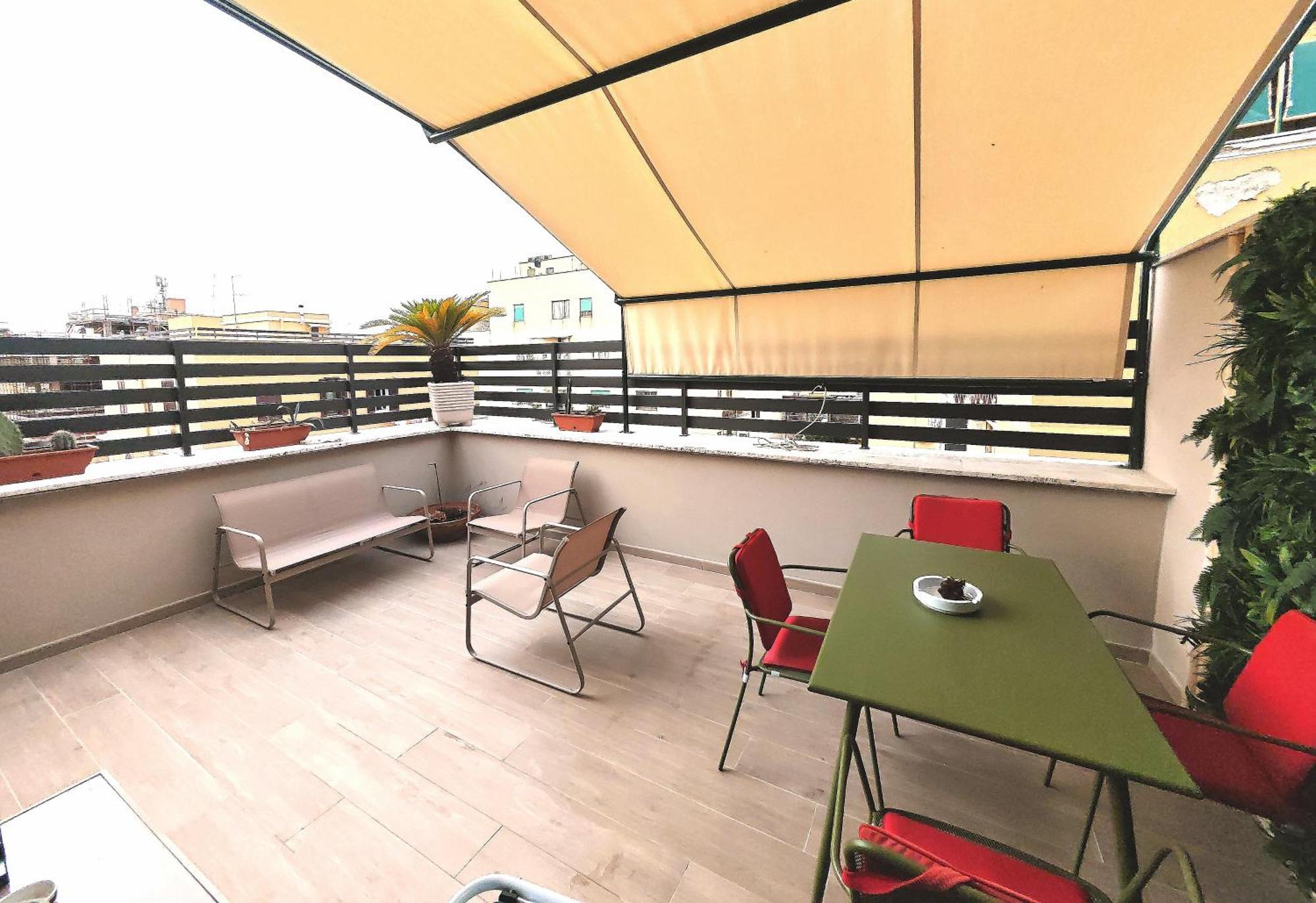 Attico Urbano Terrazza Su Roma Metro A Cornelia Apartment Ngoại thất bức ảnh