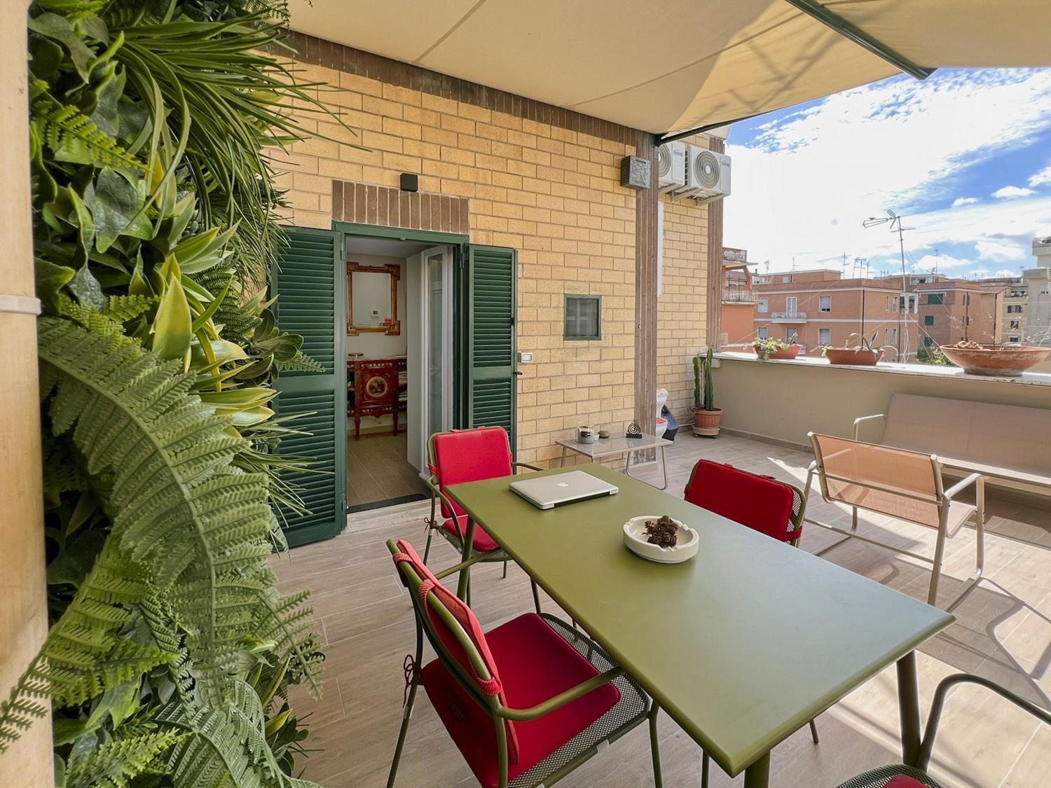 Attico Urbano Terrazza Su Roma Metro A Cornelia Apartment Ngoại thất bức ảnh