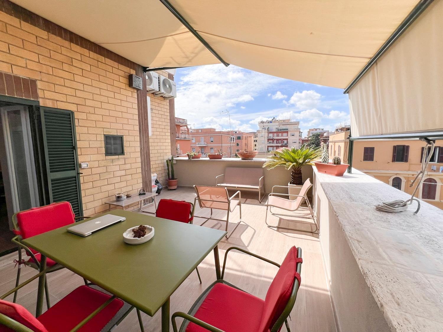 Attico Urbano Terrazza Su Roma Metro A Cornelia Apartment Ngoại thất bức ảnh